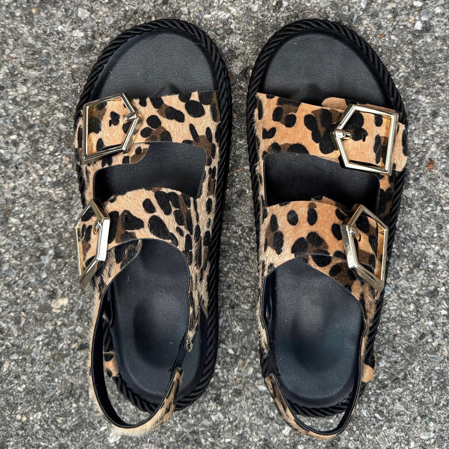 DOPPIA FASCIA SANDALO CORDA | |