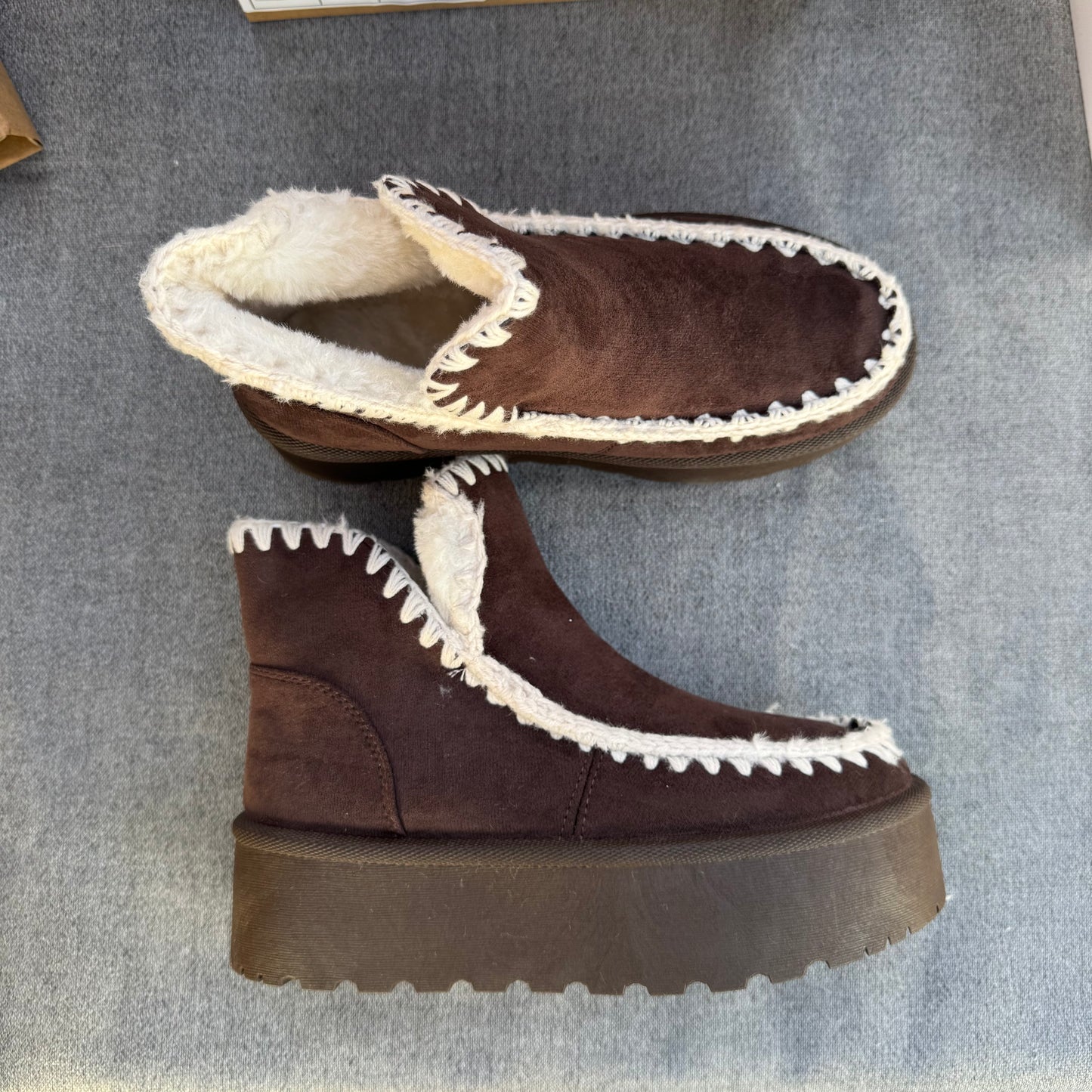 STIVALETTI MUA // ECO PELLE ALCANTARA