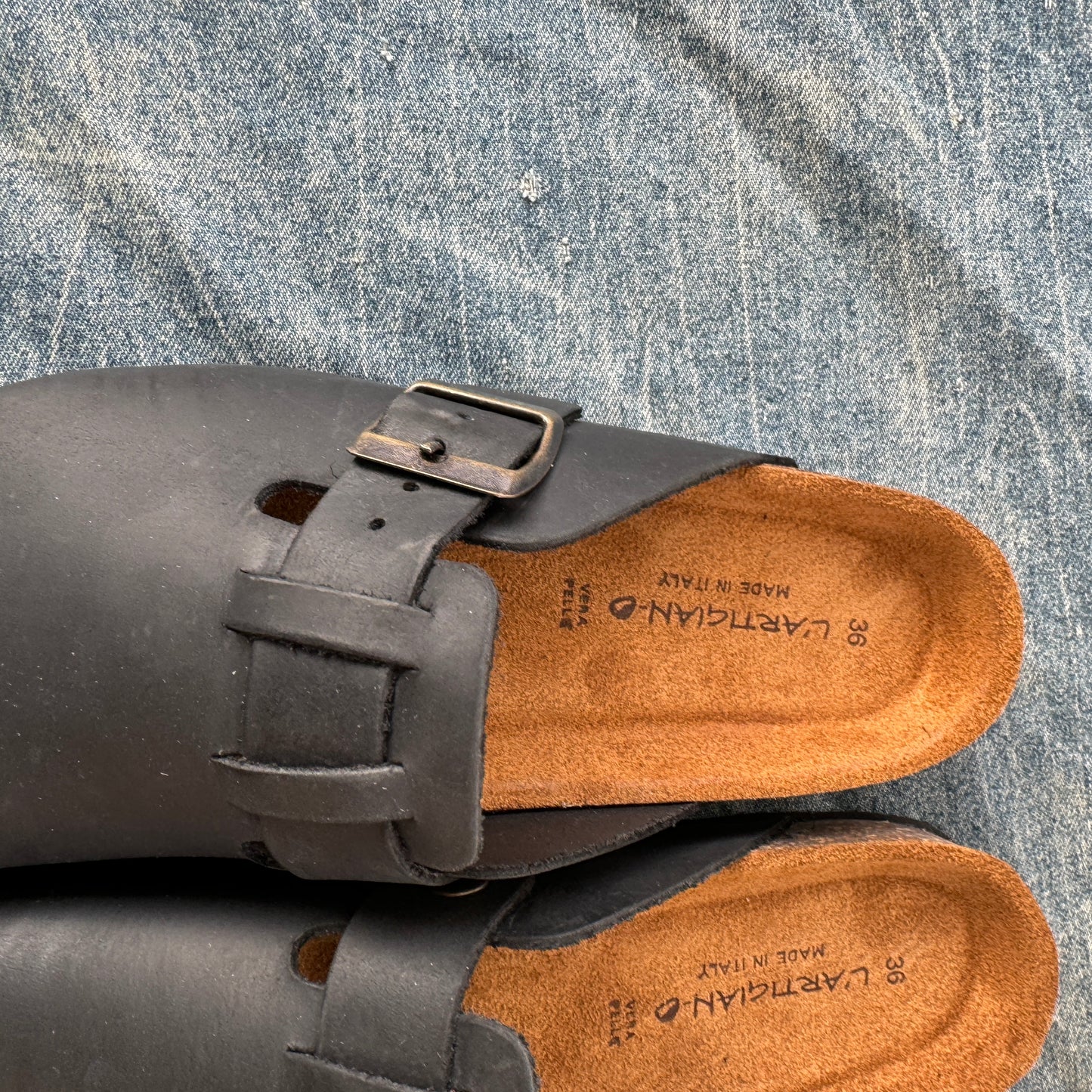 SABOT IN PELLE DONNA SUOLA MORBIDA