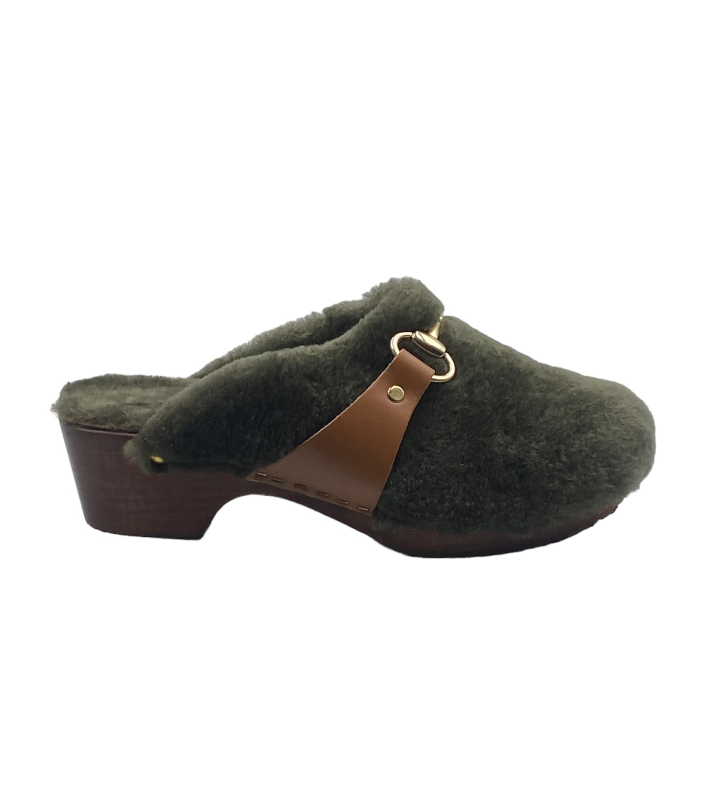 ZOCCOLO SABOT SHEARLING | BEAR | MUSE