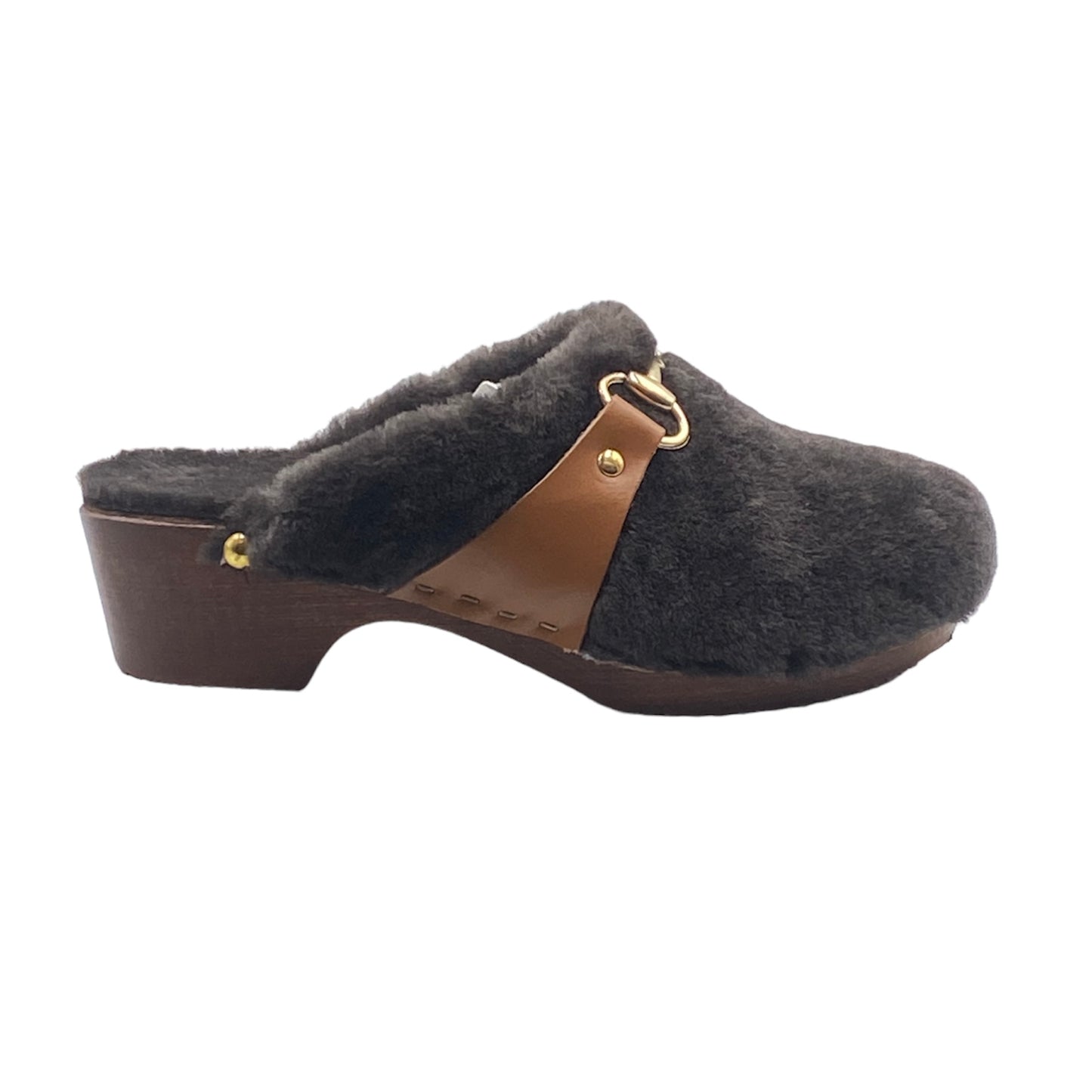 ZOCCOLO SABOT SHEARLING | BEAR | MUSE