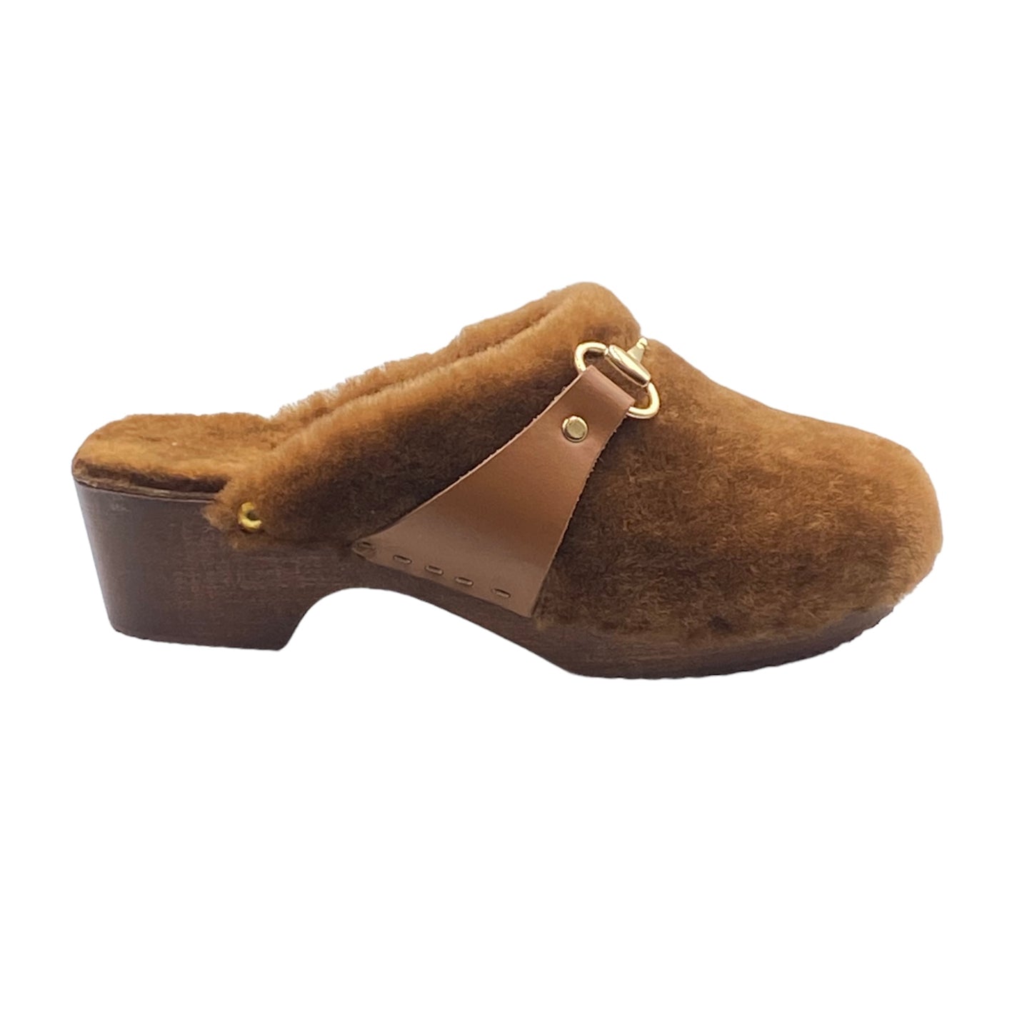 ZOCCOLO SABOT SHEARLING | BEAR | MUSE