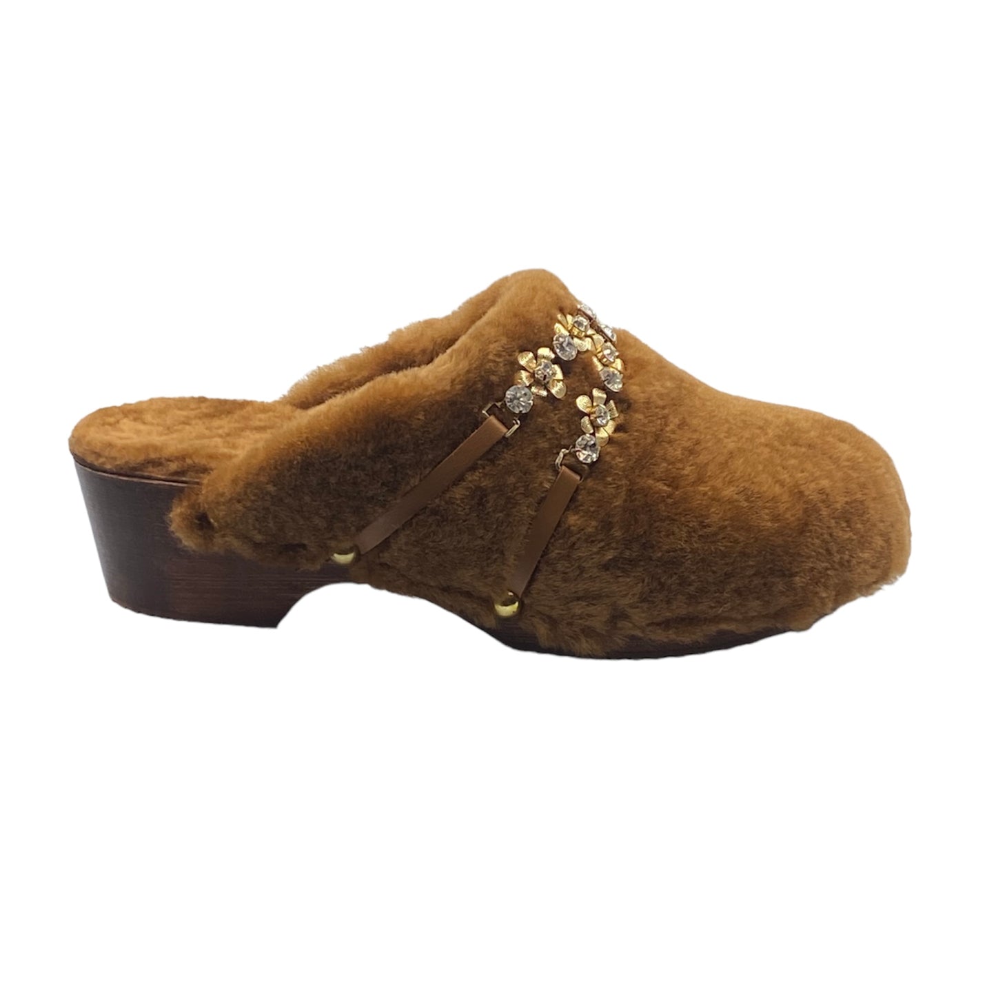 ZOCCOLO SABOT SHEARLING | BEAR | MUSE