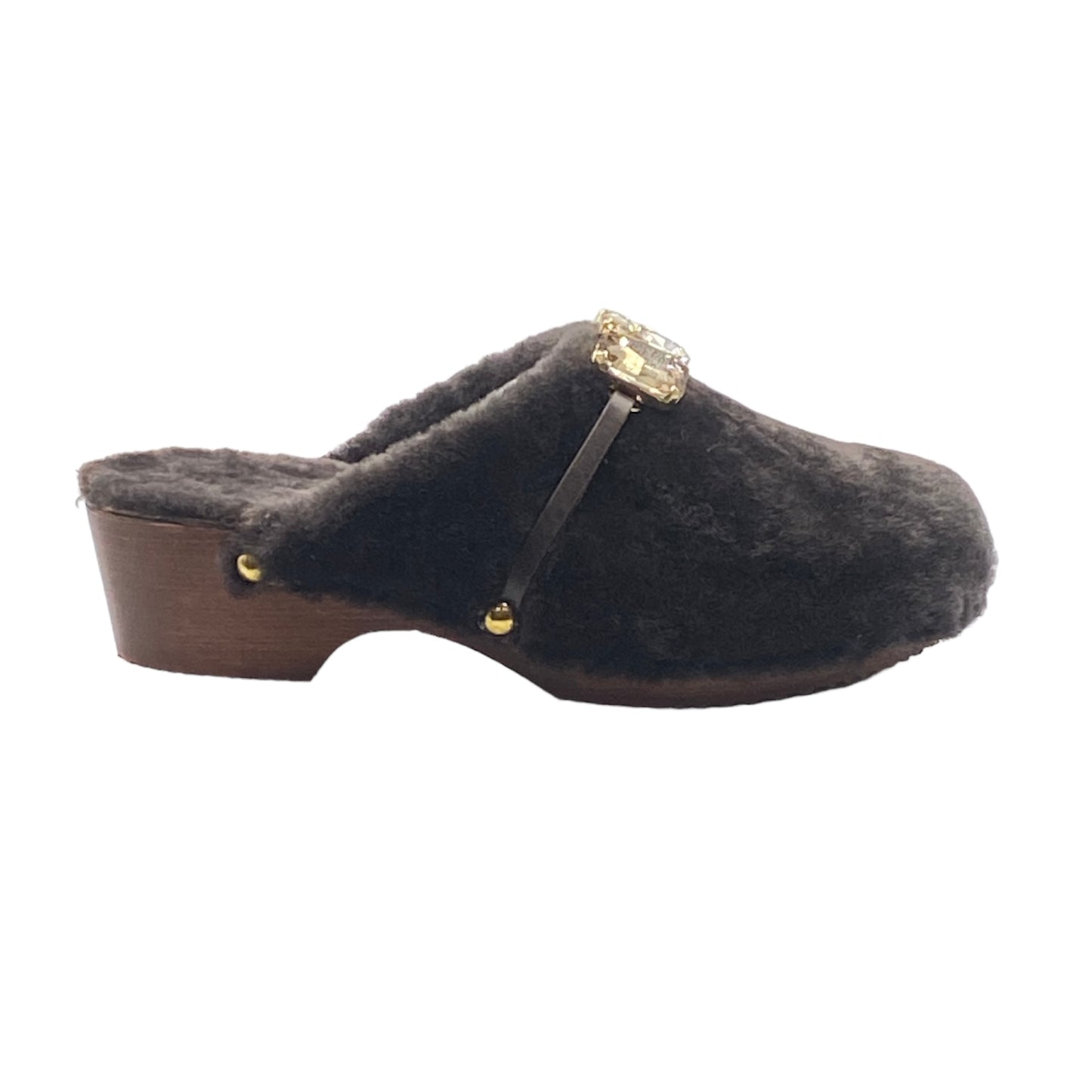 ZOCCOLO SABOT SHEARLING | BEAR | MUSE