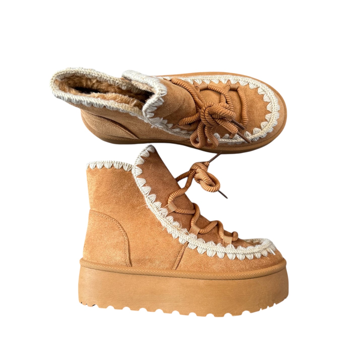 STIVALETTI MUA //  ECO PELLE ALCANTARA