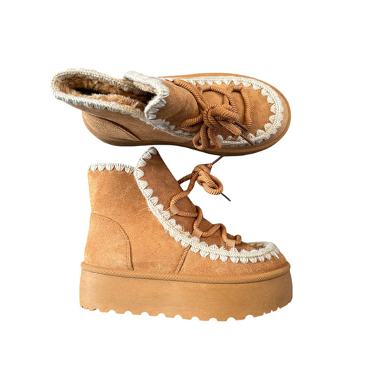 STIVALETTI MUA //  ECO PELLE ALCANTARA