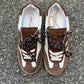 SCARPE TENNIS CAMOSCIO/PELLE