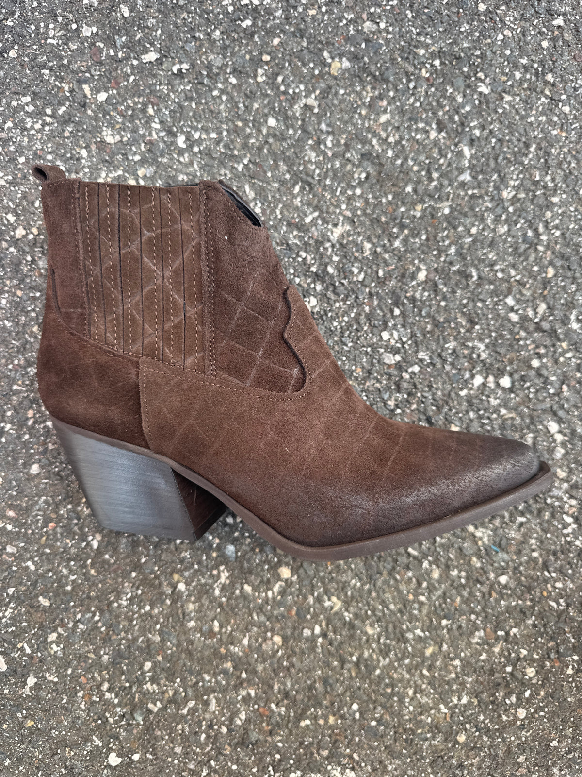 TEXANO BASSO ELASTICO o CUCITURA TACCO 7 CM