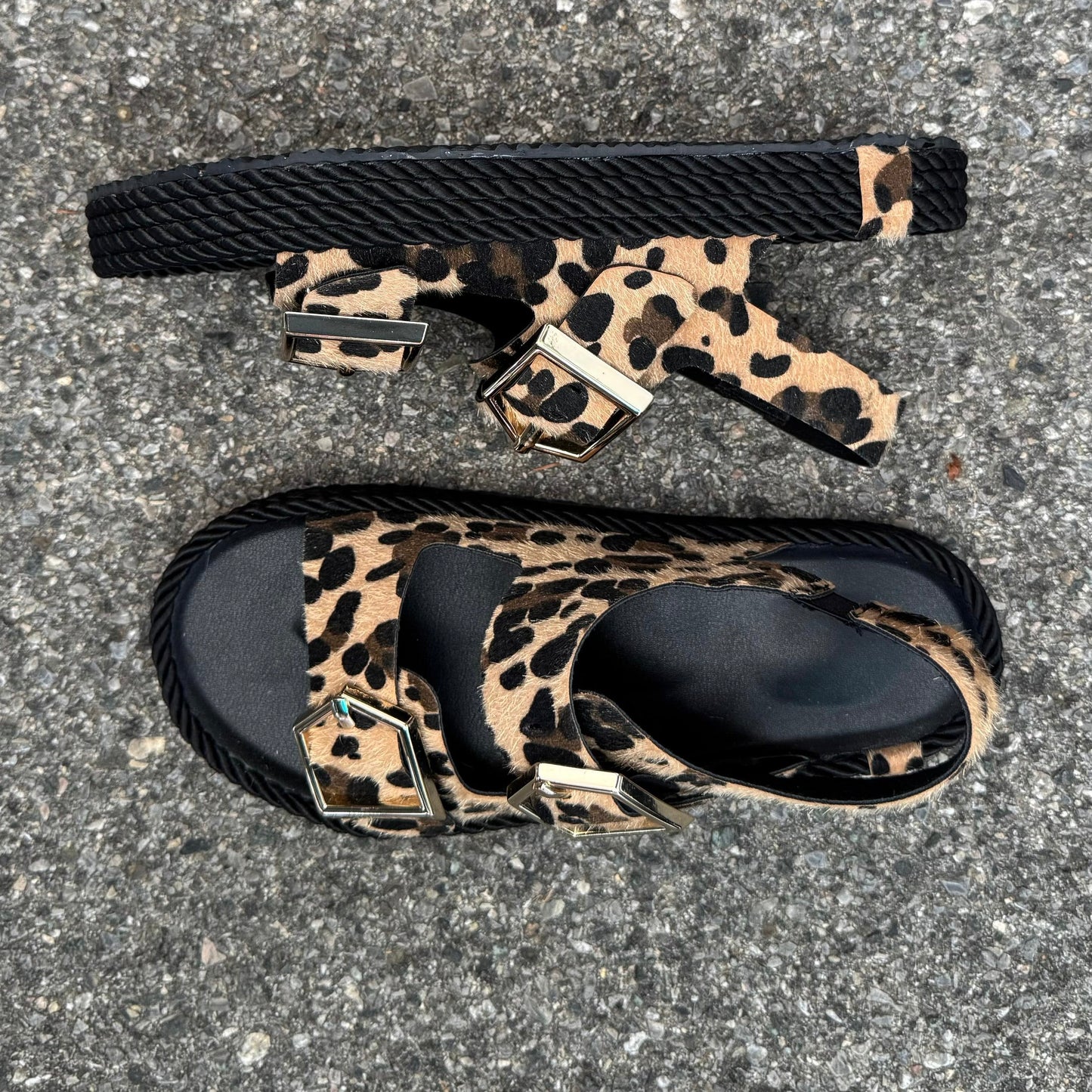 DOPPIA FASCIA SANDALO CORDA | |