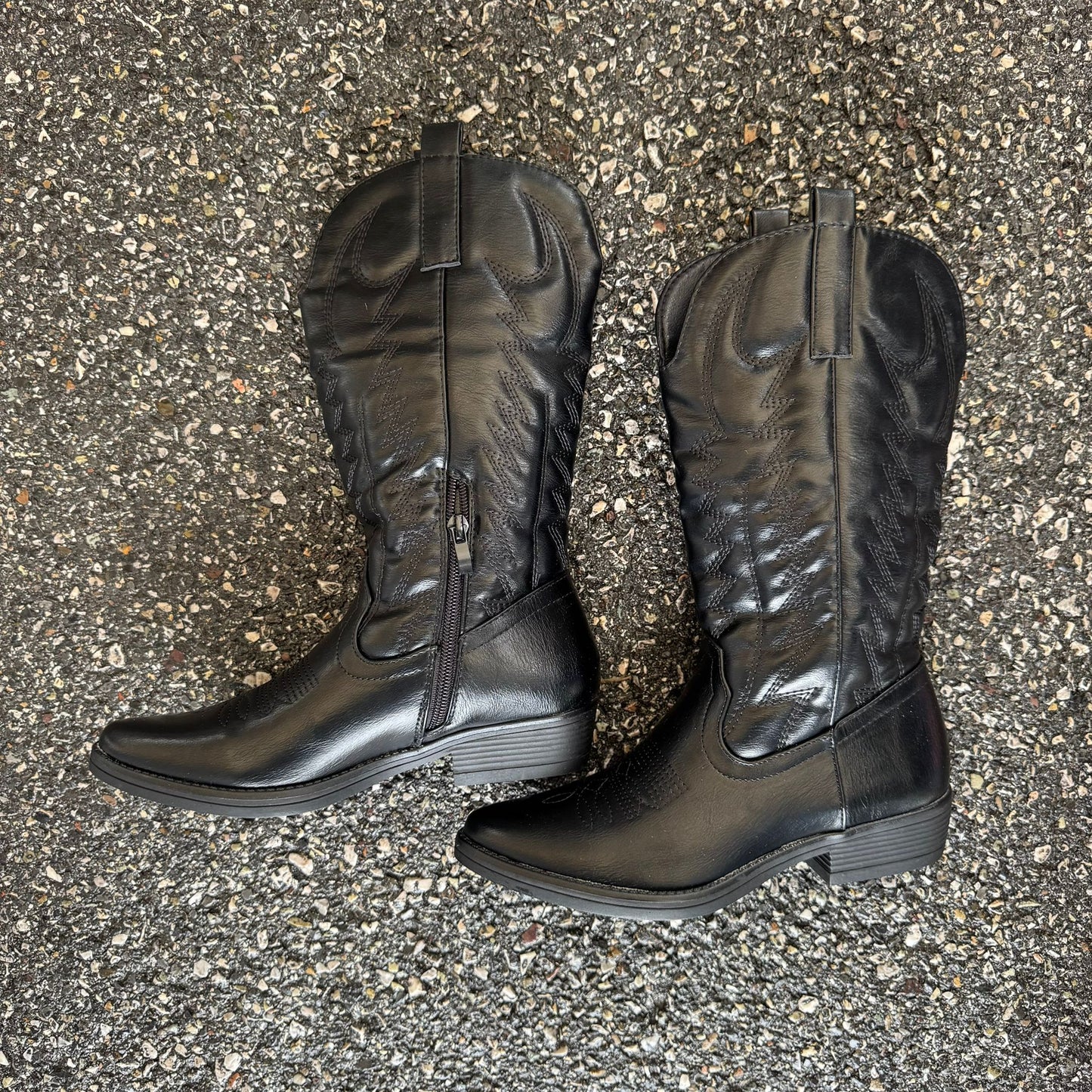 STIVALE TEXANO SIMILPELLE // MEDIO