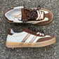SCARPE TENNIS CAMOSCIO/PELLE