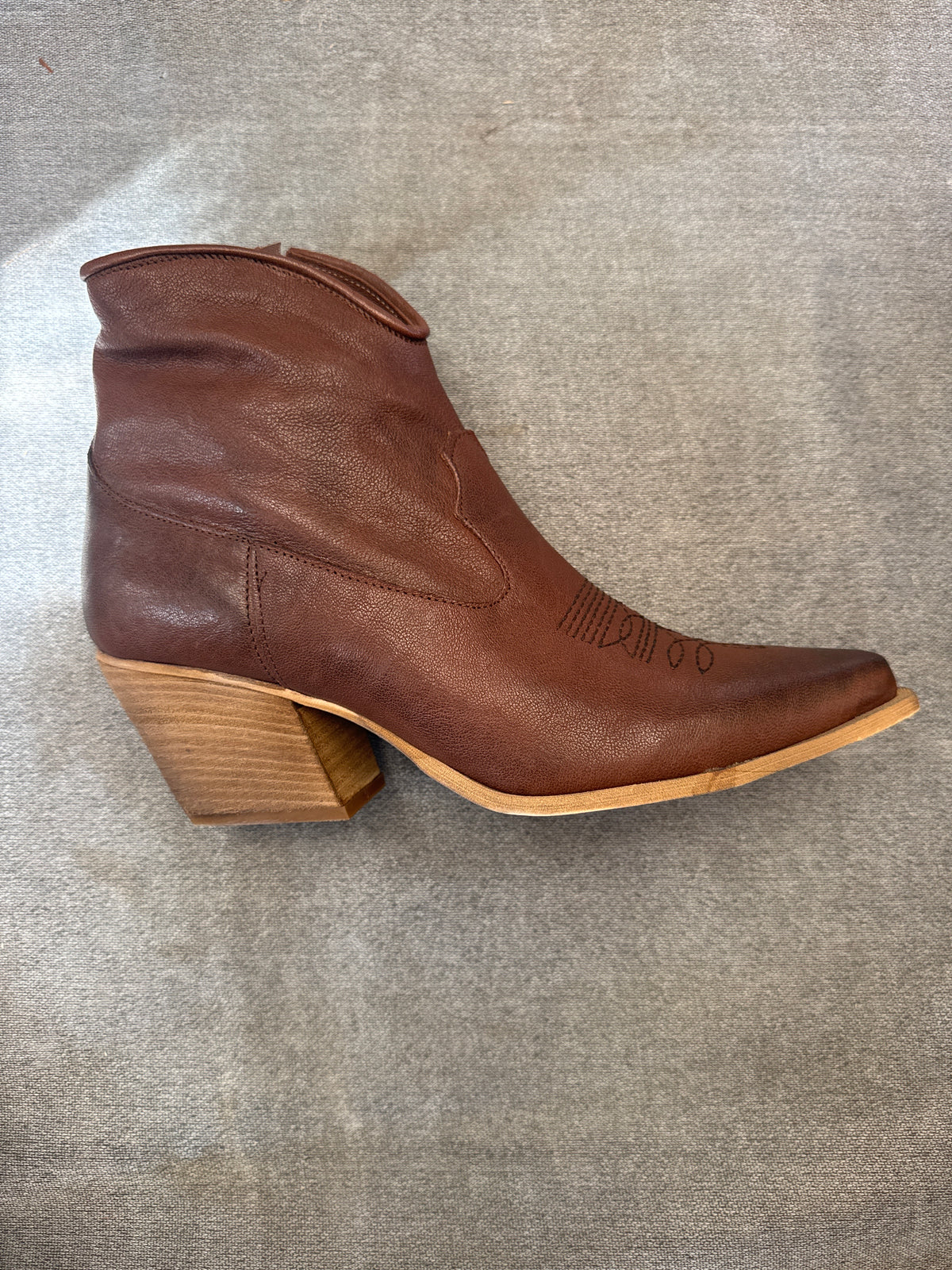 TEXANO BASSO ELASTICO o CUCITURA TACCO 7 CM