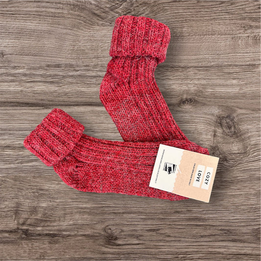 CALZINI IN LANA COLORATI