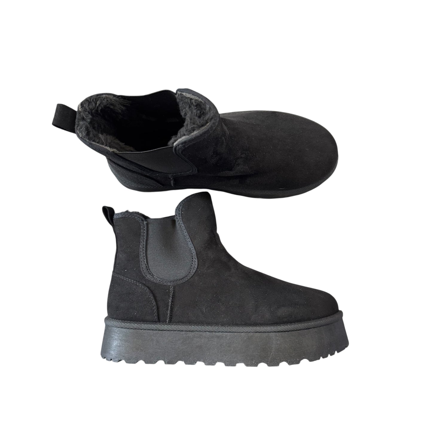 STIVALETTO ELASTICO  // PLATFORM / ECO PELLE