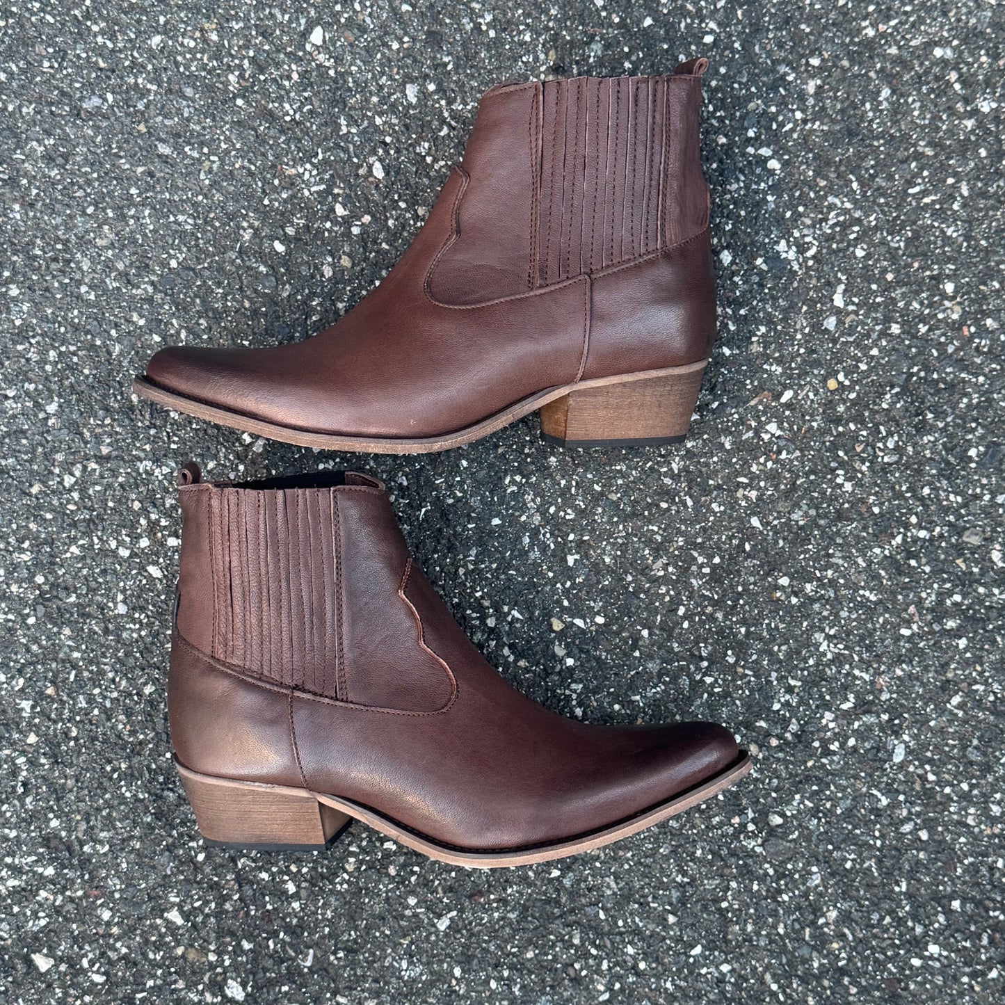 TEXANO BASSO ELASTICO o CUCITURA TACCO 3,5 CM