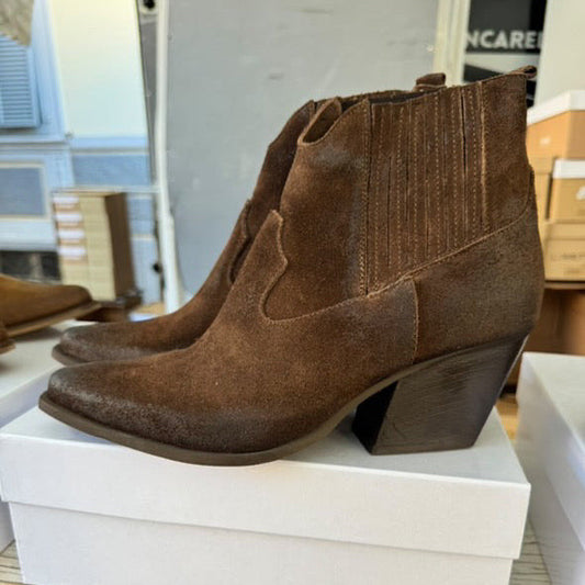 TEXANO BASSO ELASTICO o CUCITURA TACCO 7 CM