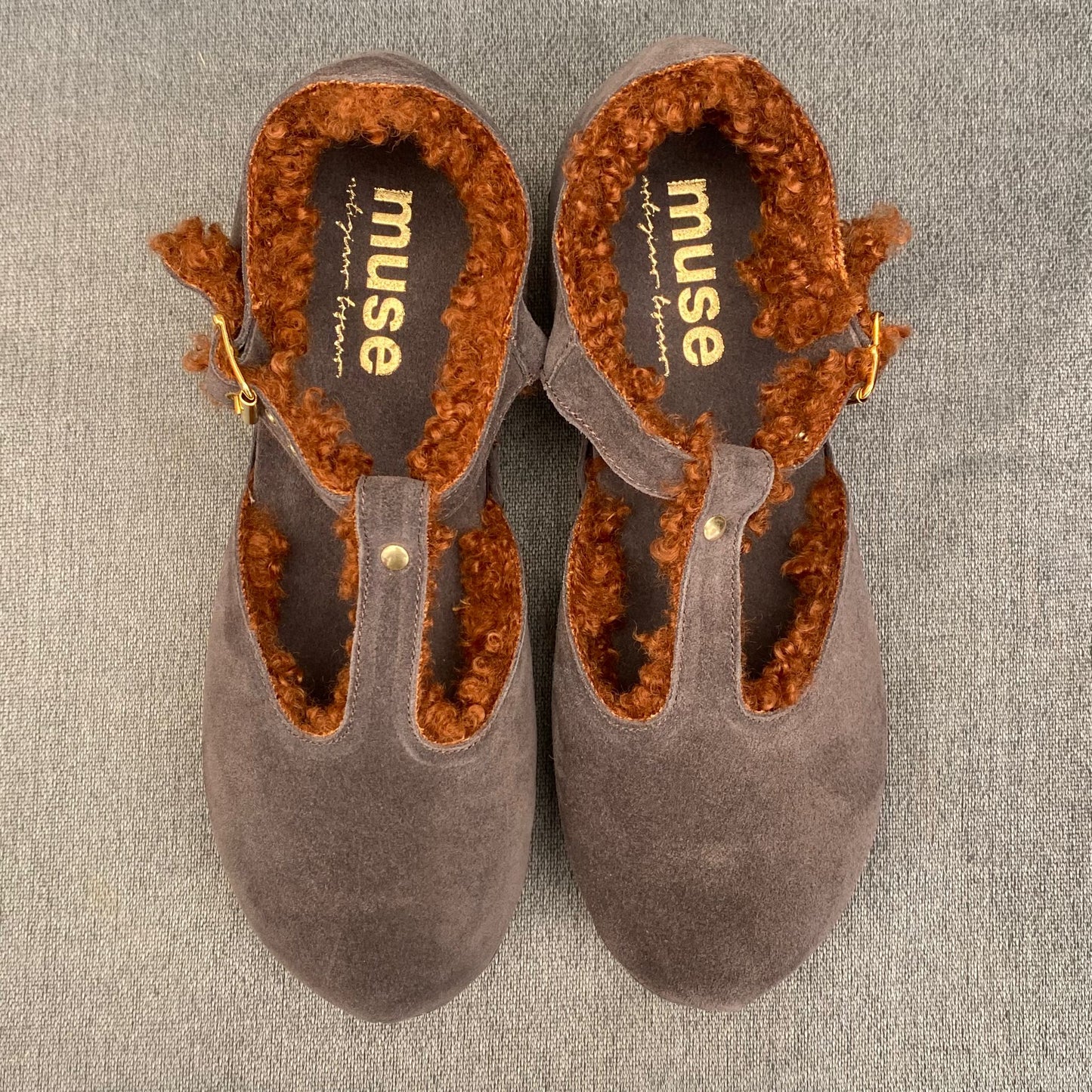 ZOCCOLO BAMBOLINA CAMOSCIO