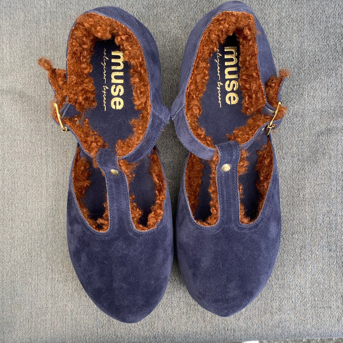 ZOCCOLO BAMBOLINA CAMOSCIO