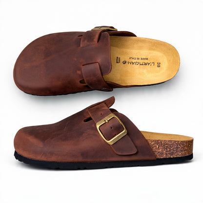 SABOT PELLE PLANTARE MEMORY UOMO